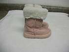 girls toddler snow winter boots size 6 smart step faux