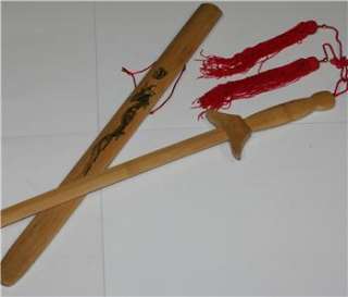 TAI CHI Chinese JIAN SWORD 28 Wood Practice LARP New  