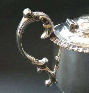   Bennett Antique English Georgian Sterling Silver Teapot London 1792