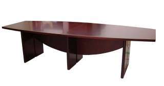 Contemporary 8 Feet Cherry Wood Conference Table NIB  
