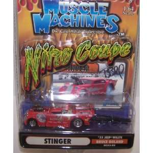  Muscle Machines 1/64 Scale Diecast Nitro Coupe Series 