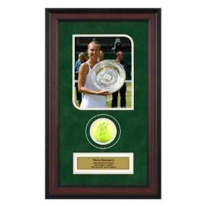  Maria Sharapova First Grand Slam Win Framed Autographed Tennis 