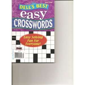  Dells Best Easy Crosswords Magazine (Dell, April 1 2010 
