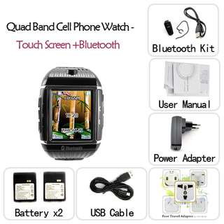 Wrist Watch Cell Phone Cellphone Cellular Mobile Unlocked  Mp 3 GSM 