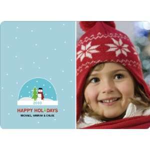  Frosty the Snowman and his Snow Globe Holiday Cards 