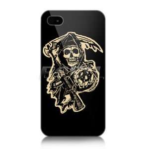 Ecell   SONS OF ANARCHY MOTORCYCLE CLUB LOGO TV SERIES MATTE BACK CASE 