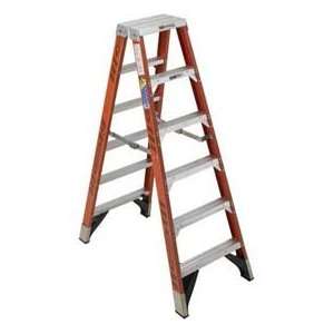  6 Dual Access Fiberglass Step Ladder