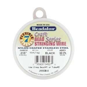  Beadalon Stringing Wire 7 Strand .015(.38mm) Diameter 