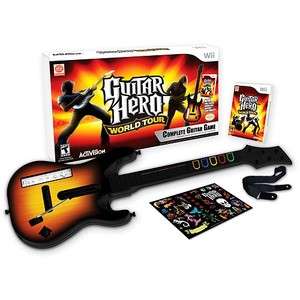 Wii Guitar Hero 4 World Tour Band Wireless Guitar ONLY  