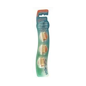  Smile Brite Toothbrushes   V Wave Replacement Heads (3 