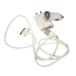  USB Car Charger Wall Power Adapter For iPhone 4 4G 3G 3Gs 