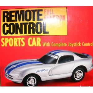  Remote Control Full Function Silver and Blue Viper GTS 