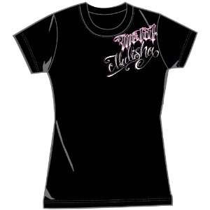 MSR Hot Wings Metal Mulisha T Shirt , Gender: Womens, Color: Black 